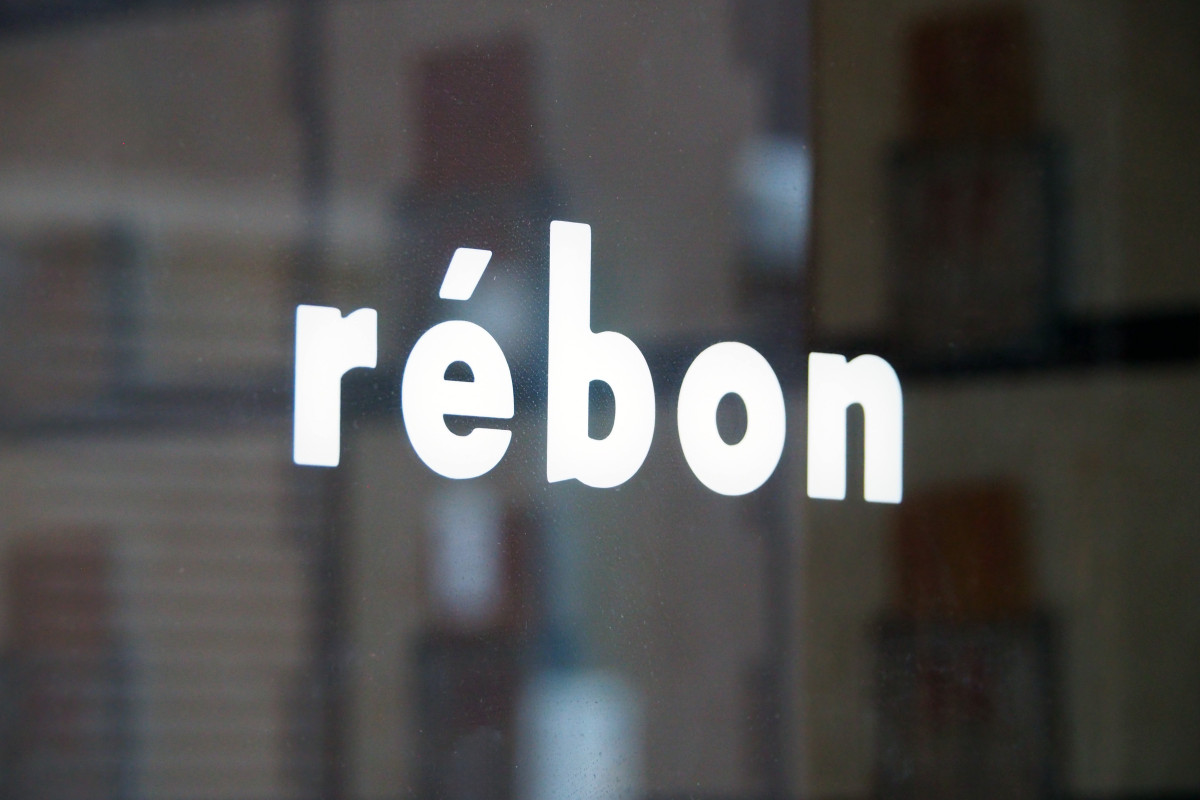 店名の「rébon」は英語の「reborn」から。